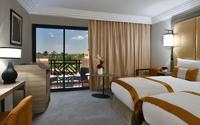 movenpick hotel mansour eddahbi marrakech twin superior room