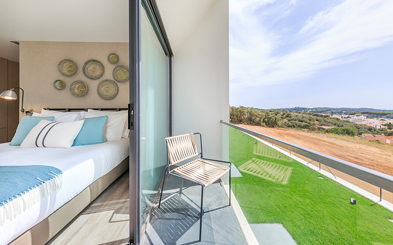 octant santiago hotel alentejo room balcony