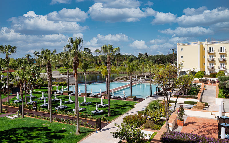 hotel domes lake algarve garden outdoor