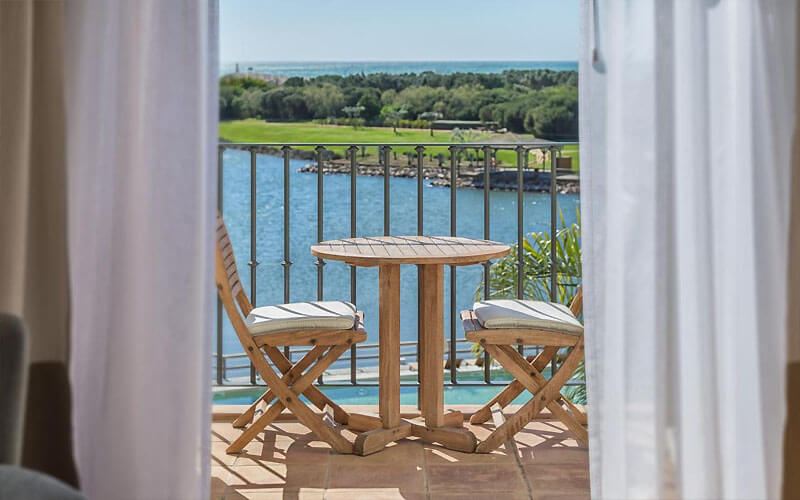 the lake spa resort balcony