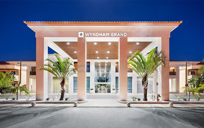 wyndham grand algarve facade