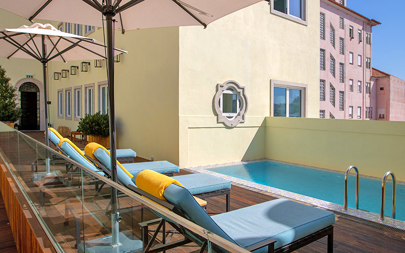 hospes infante sagres porto hotel outdoor pool