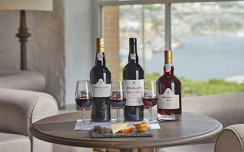 premium wine tasting pairings grahams porto